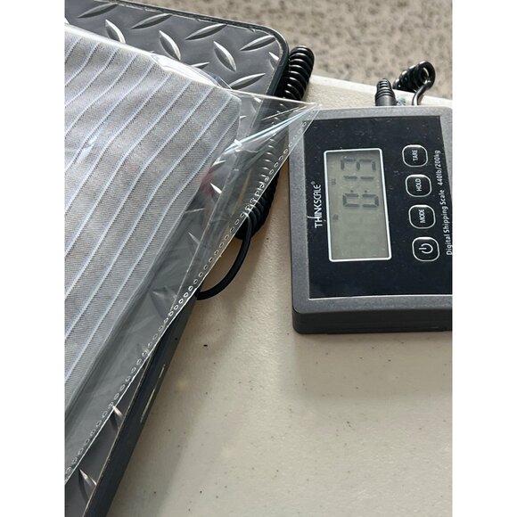 Stafford Essentials Oxford Size 18 Shirt Striped Button Front Long Sleeve Career - Picture 6 of 6